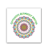 Celestial Sun And Moon Mandala Canvas - Beyond T-shirts